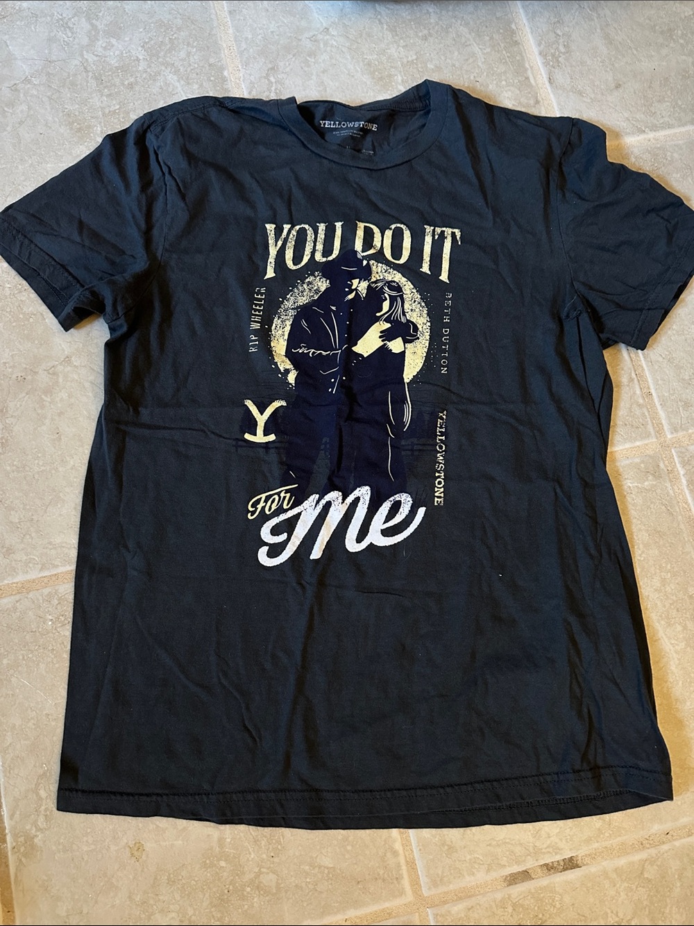 Yellowstone 'You Do It For Me' Graphic Tee - Black